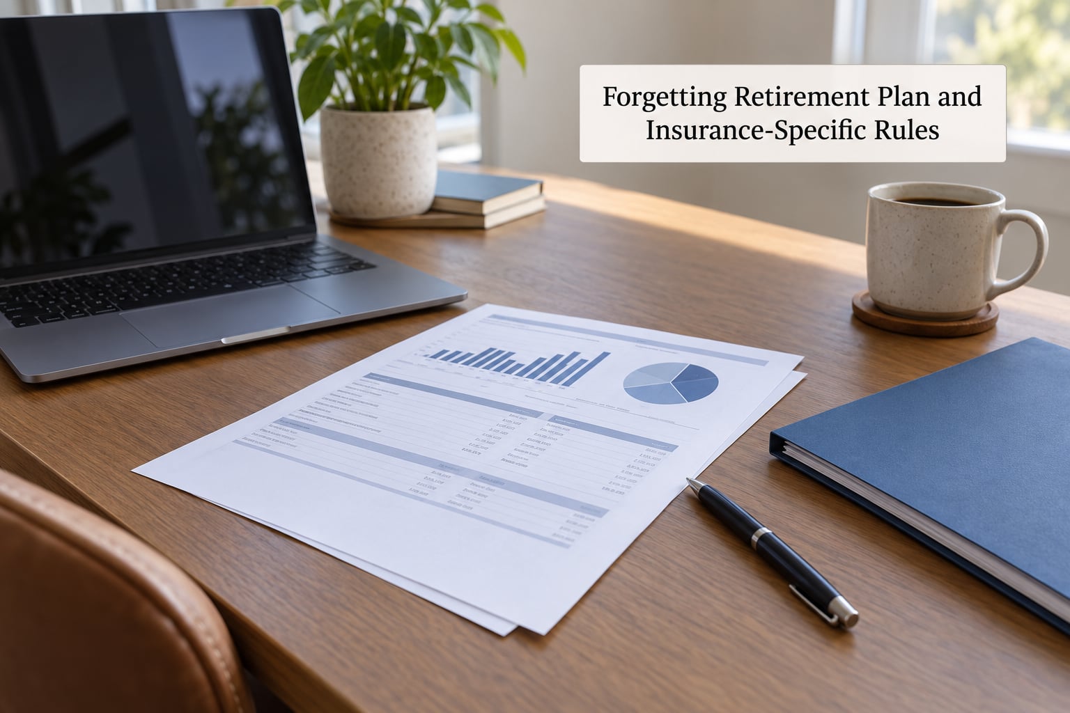 Forgetting Retirement Plan and Insurance-Specific Rules