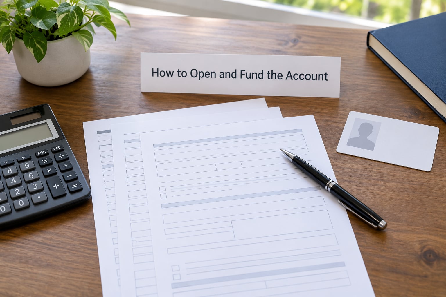How to Open and Fund the Account