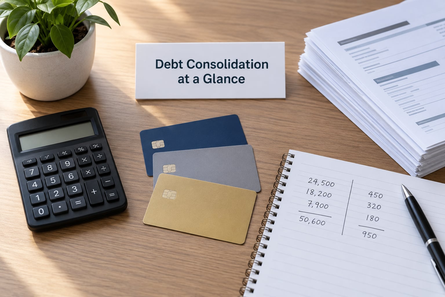 Debt Consolidation at a Glance