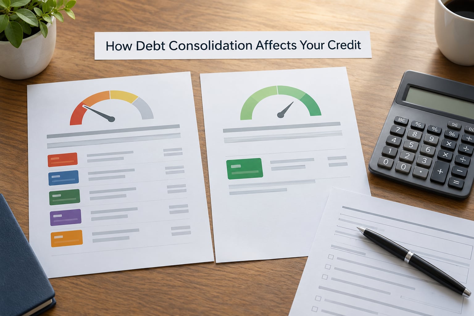 How Debt Consolidation Affects Your Credit
