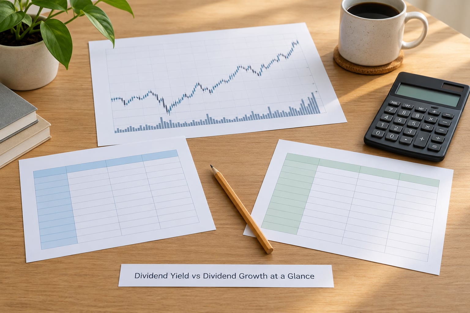 Dividend Yield vs Dividend Growth at a Glance