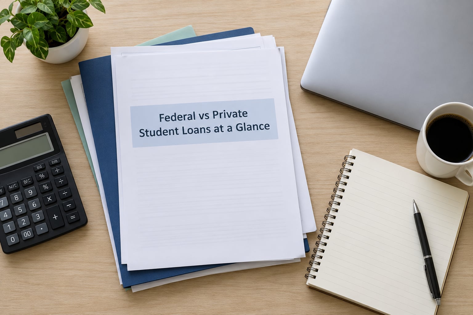 Federal vs Private Student Loans at a Glance