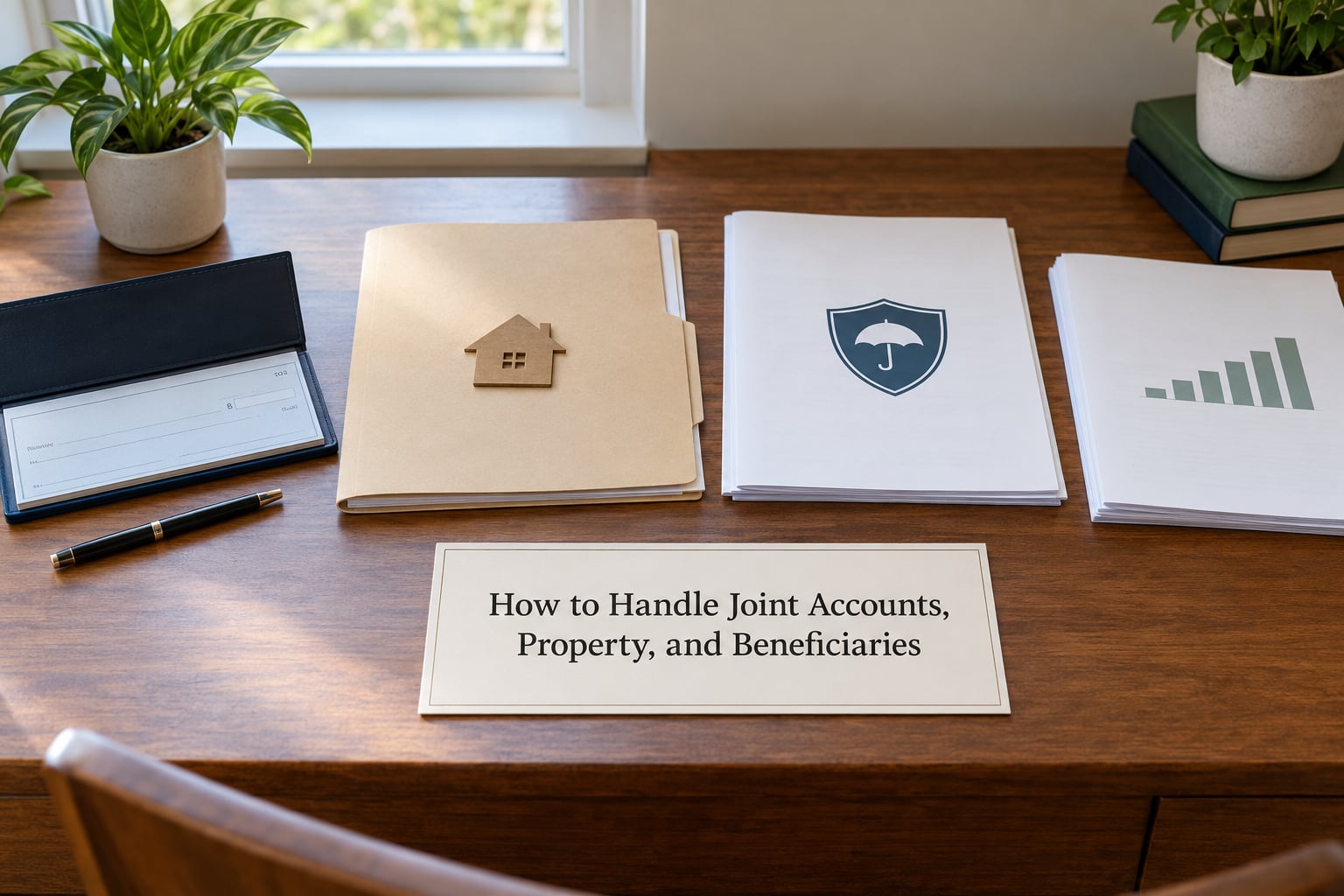 How to Handle Joint Accounts, Property, and Beneficiaries