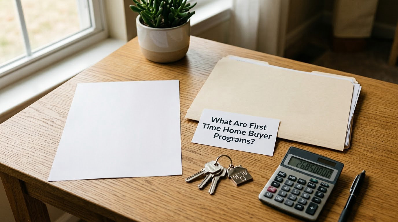 What Are First Time Home Buyer Programs?