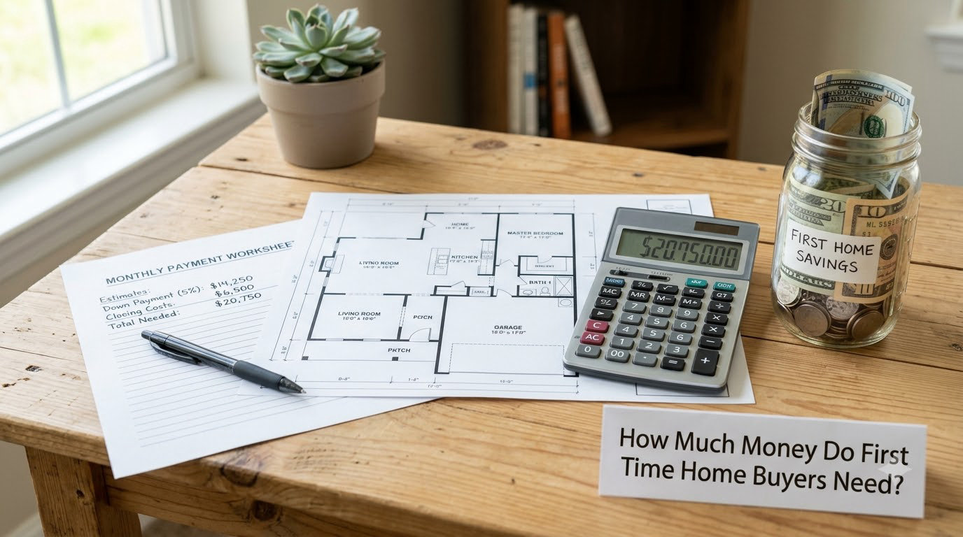 How Much Money Do First Time Home Buyers Need?