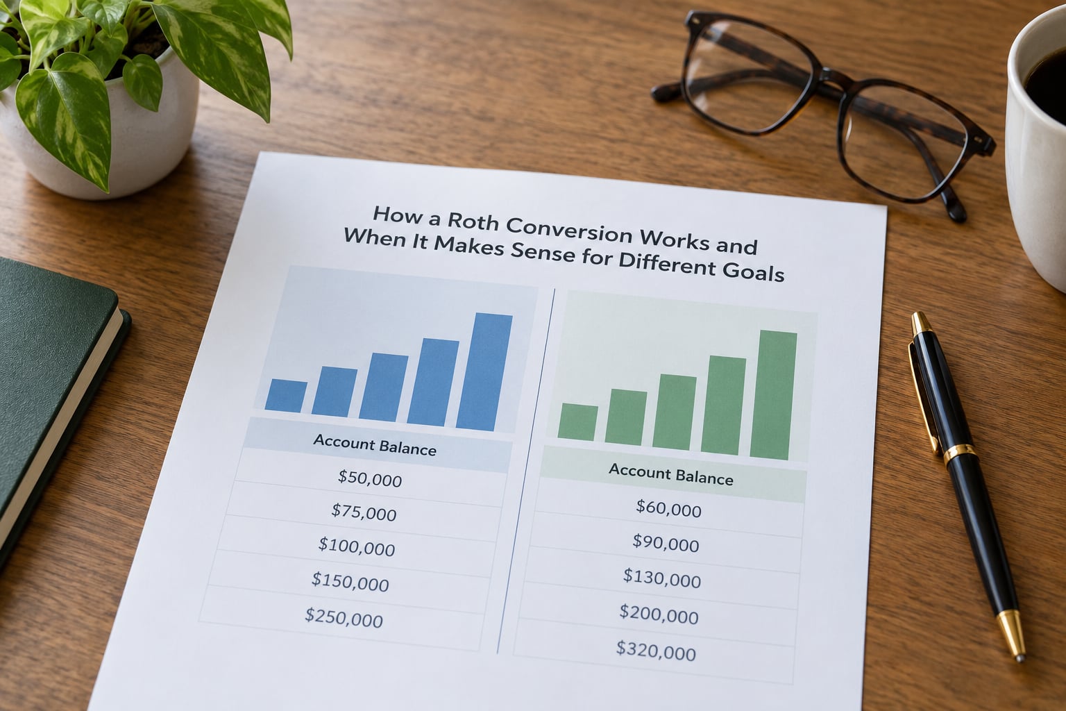 How a Roth Conversion Works and When It Makes Sense for Different Goals