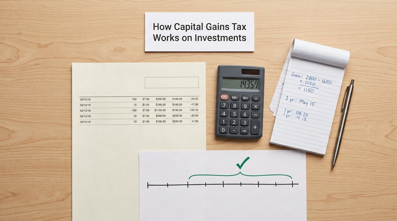 How Capital Gains Tax Works on Investments
