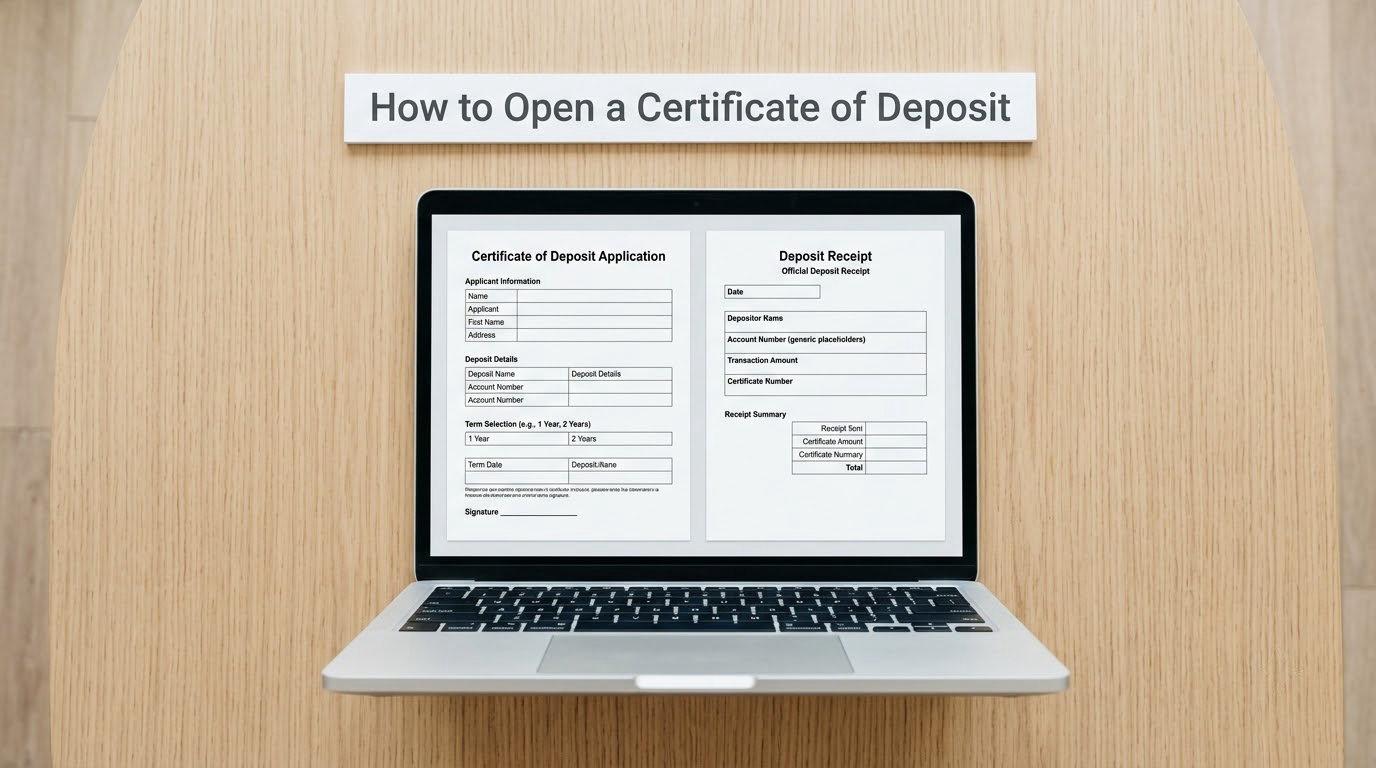 How to Open a Certificate of Deposit