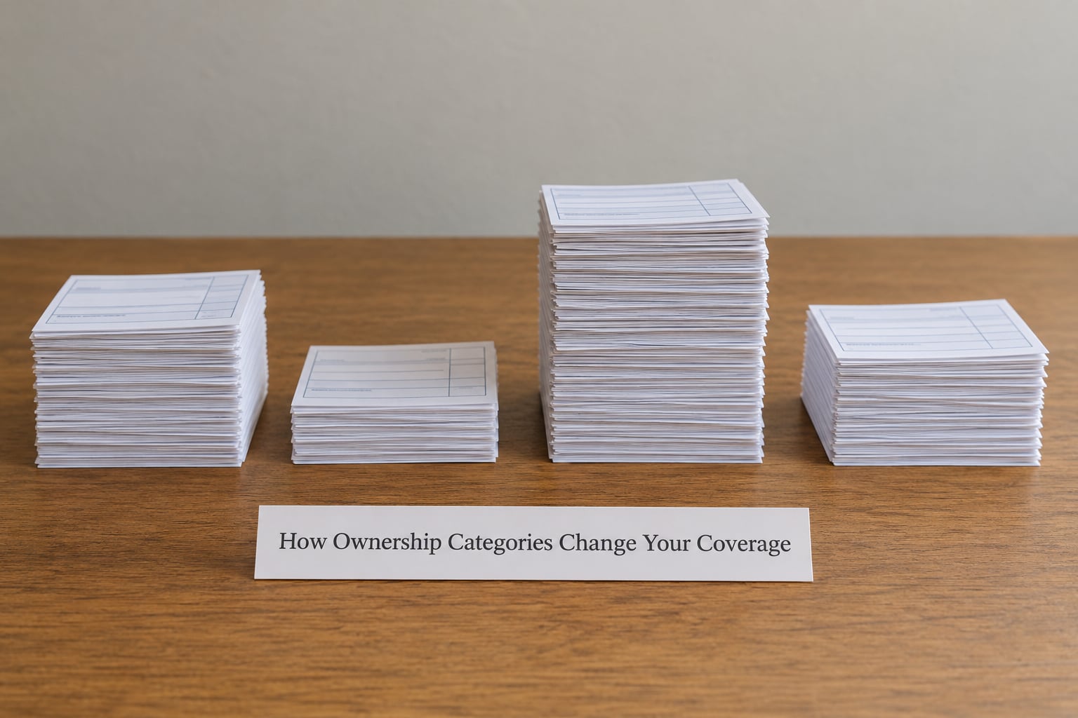 How Ownership Categories Change Your Coverage