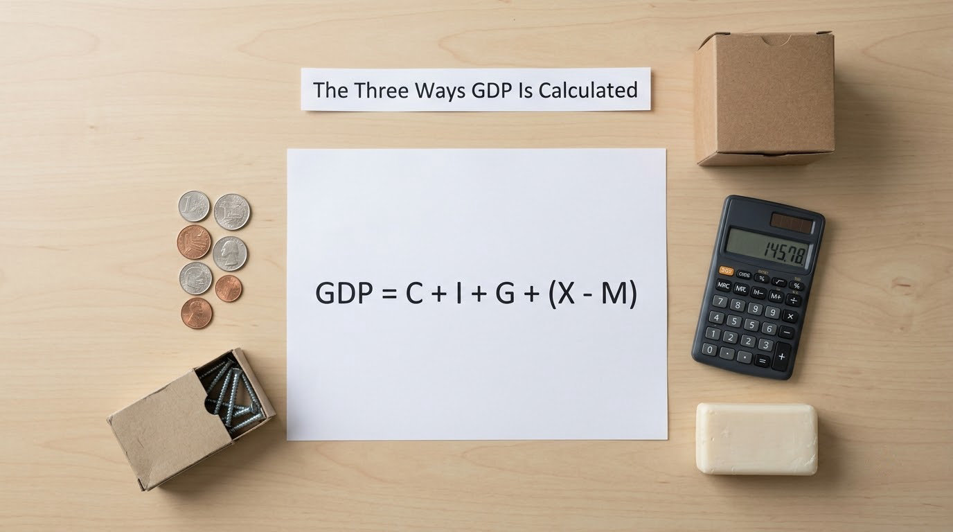 The Three Ways GDP Is Calculated