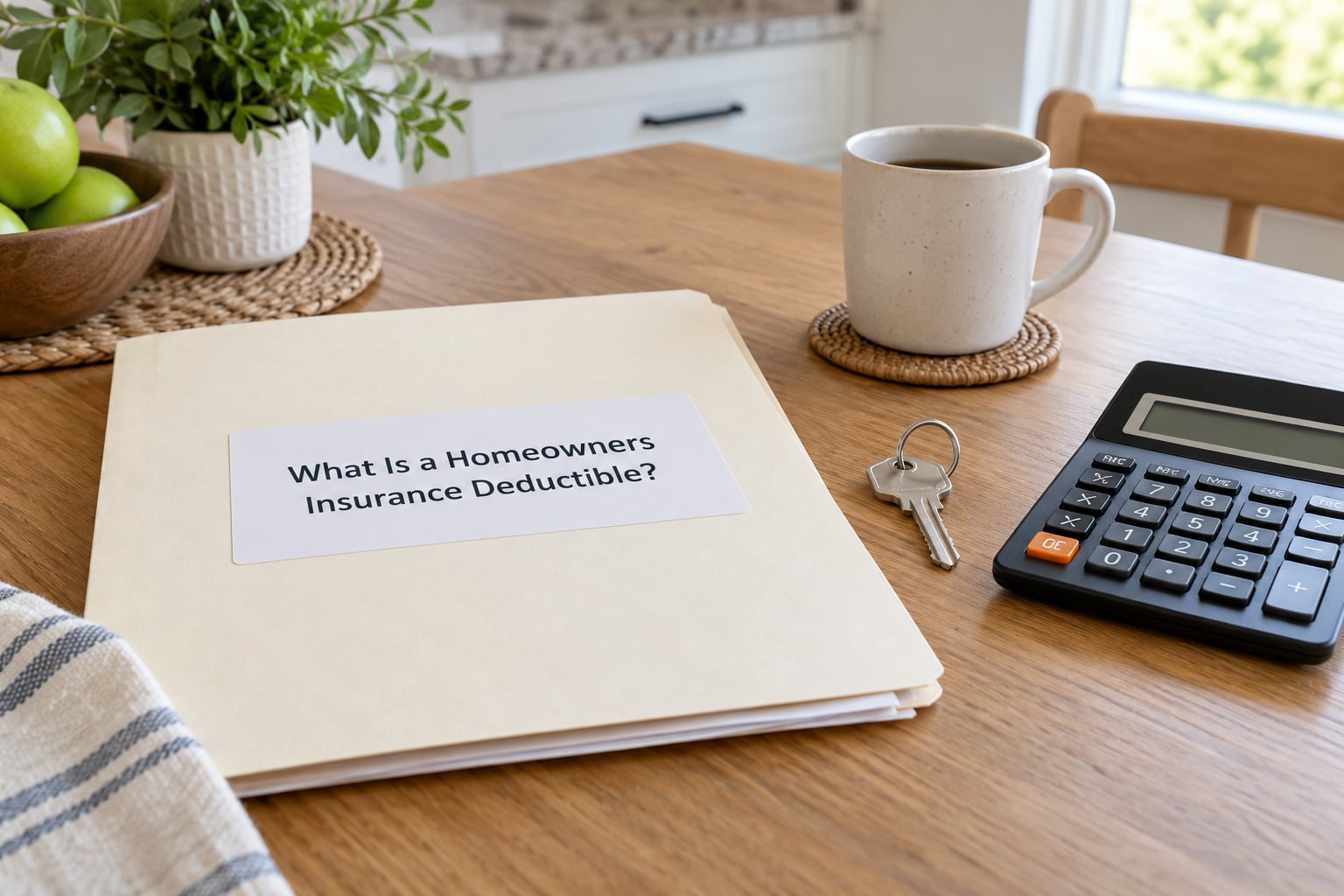 What Is a Homeowners Insurance Deductible?