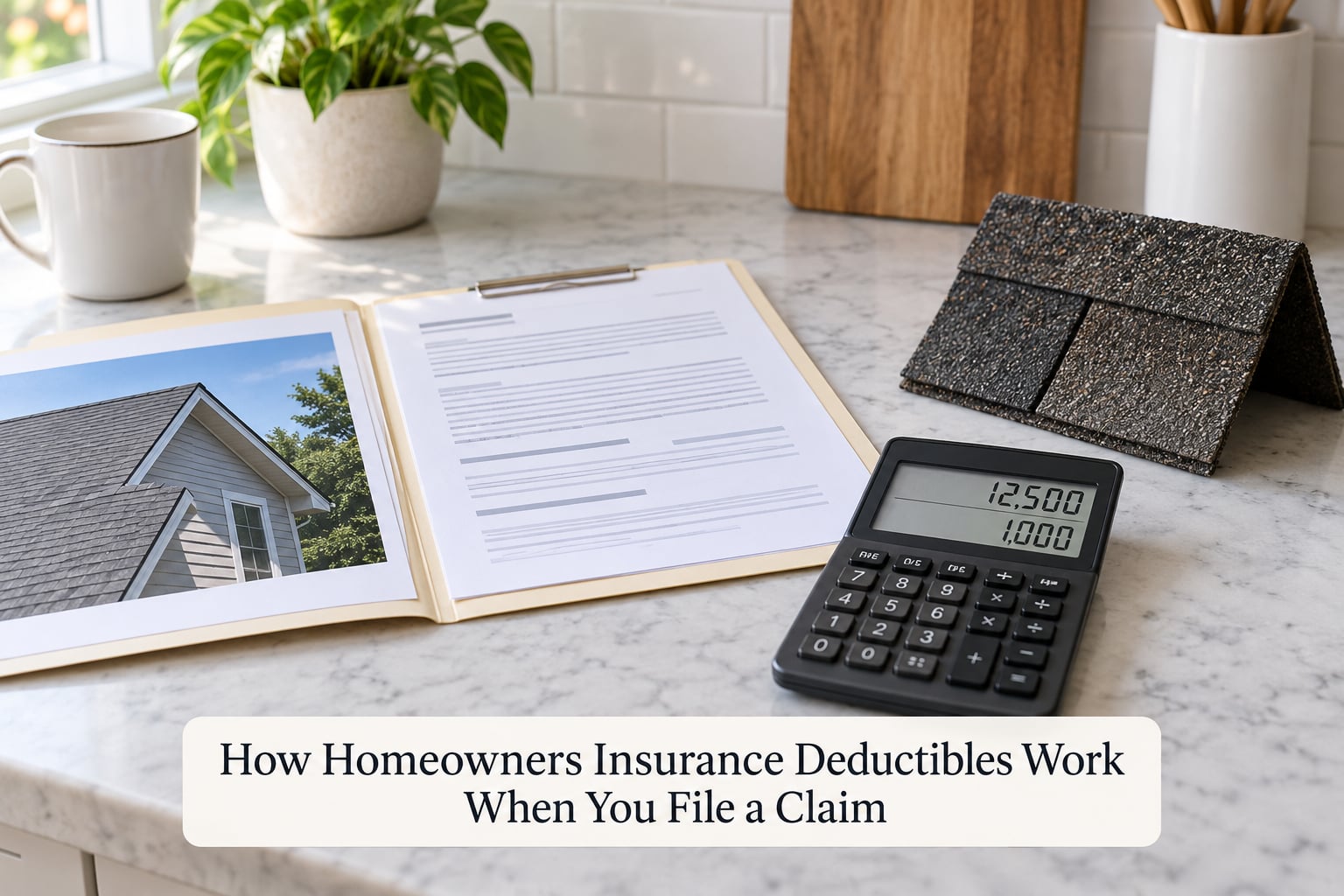 How Homeowners Insurance Deductibles Work When You File a Claim