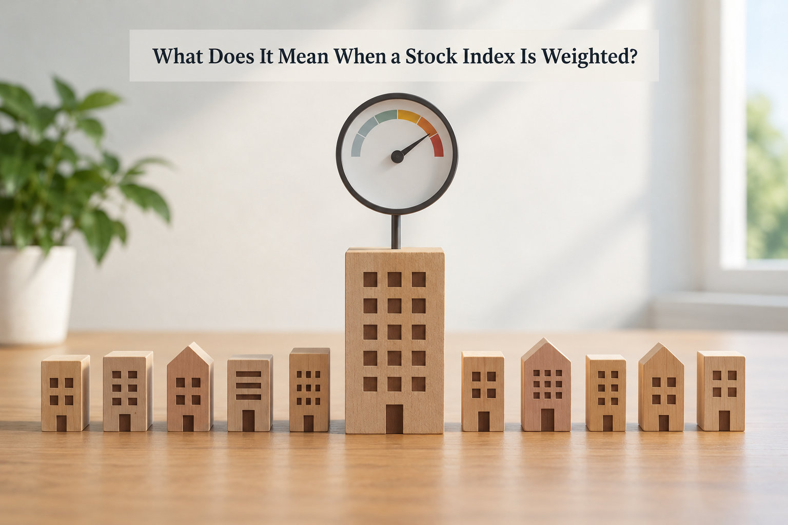 What Does It Mean When a Stock Index Is Weighted?