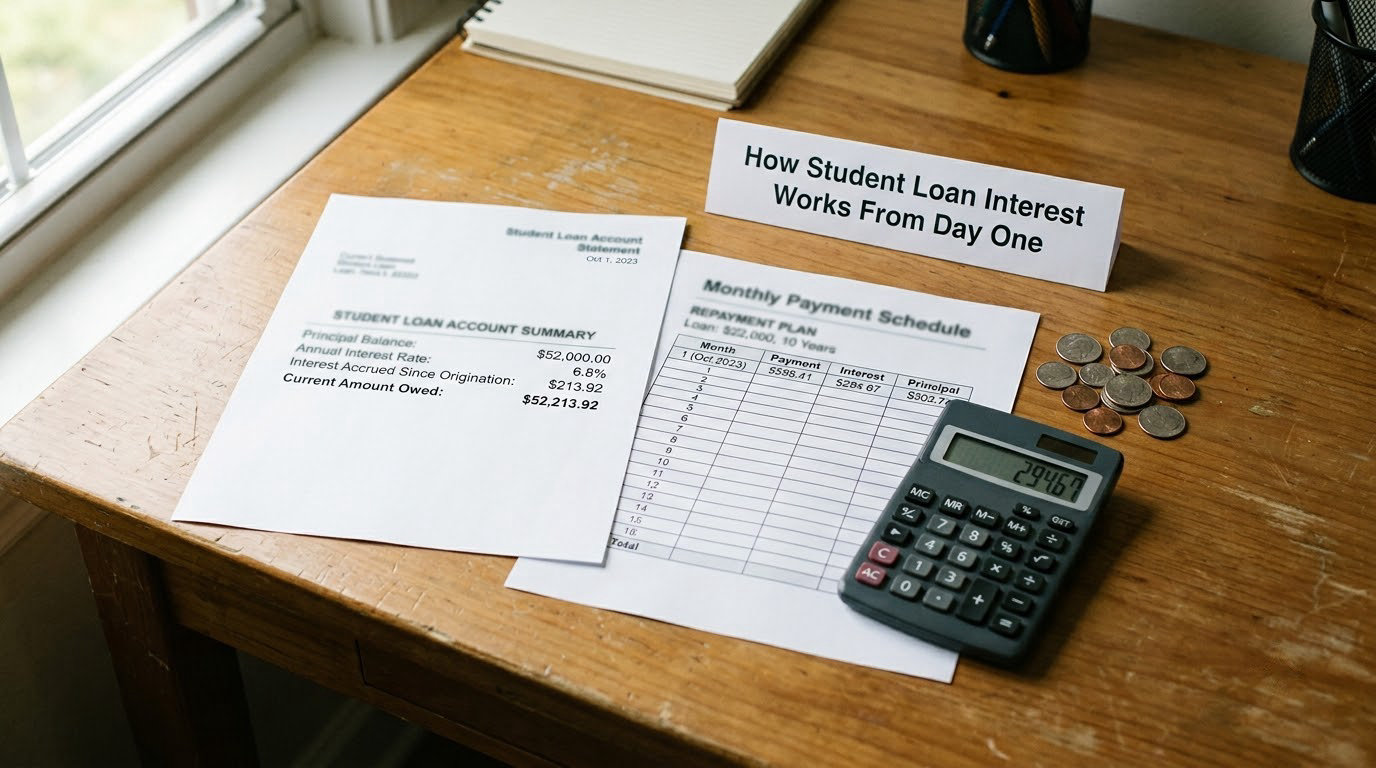 How Student Loan Interest Works From Day One