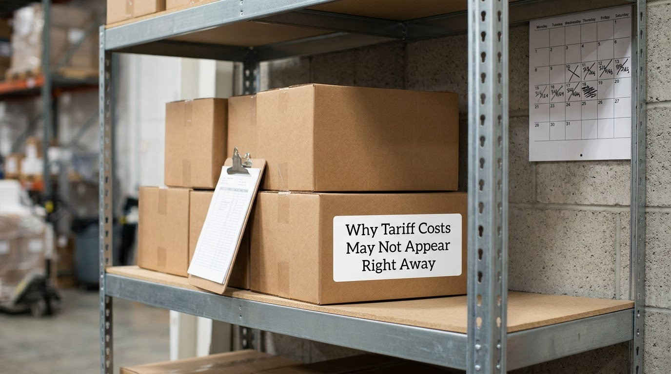 Why Tariff Costs May Not Appear Right Away