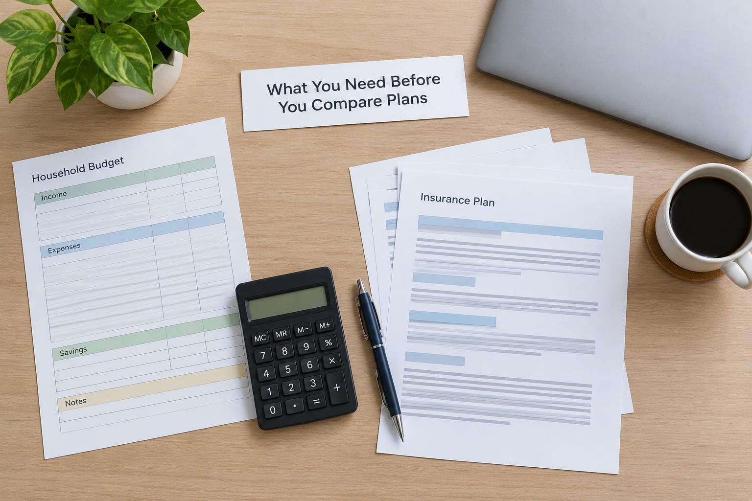 What You Need Before You Compare Plans