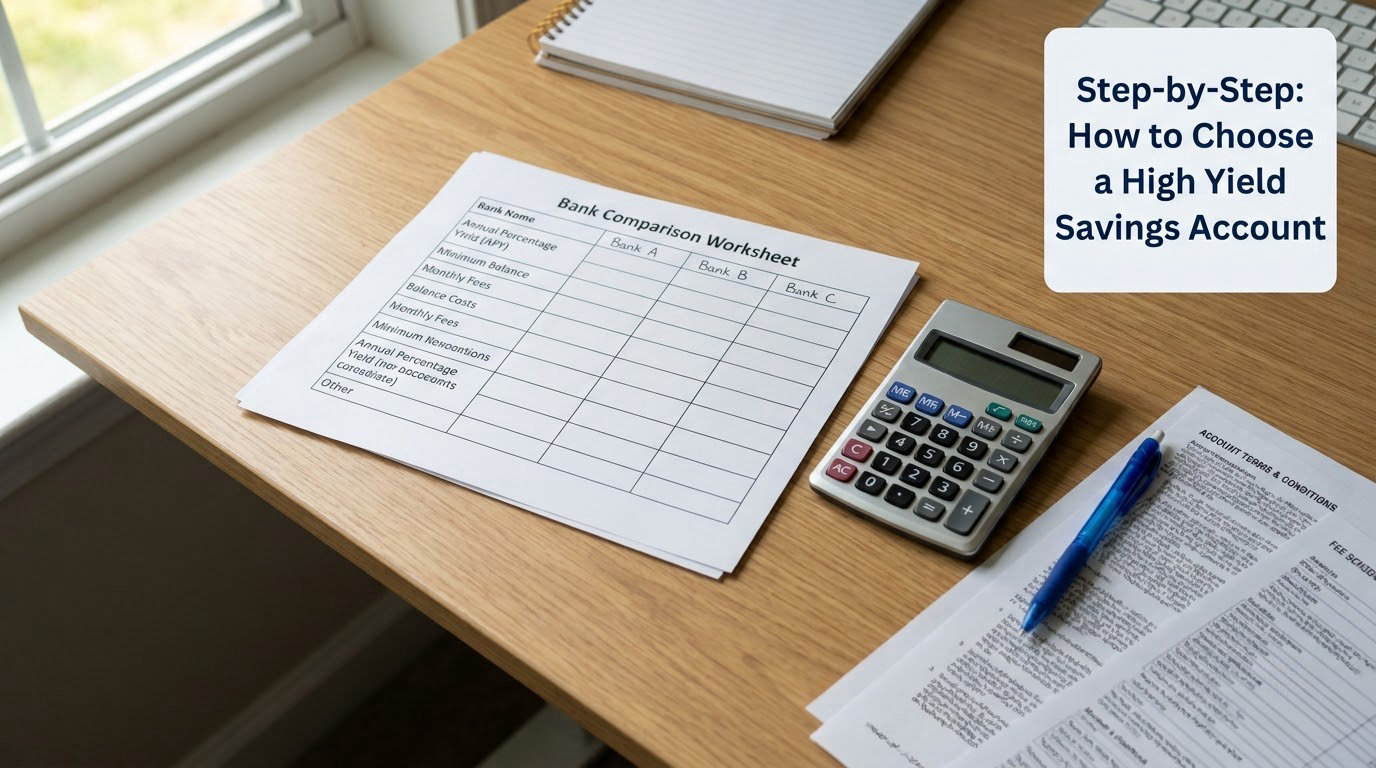 Step-by-Step: How to Choose a High Yield Savings Account