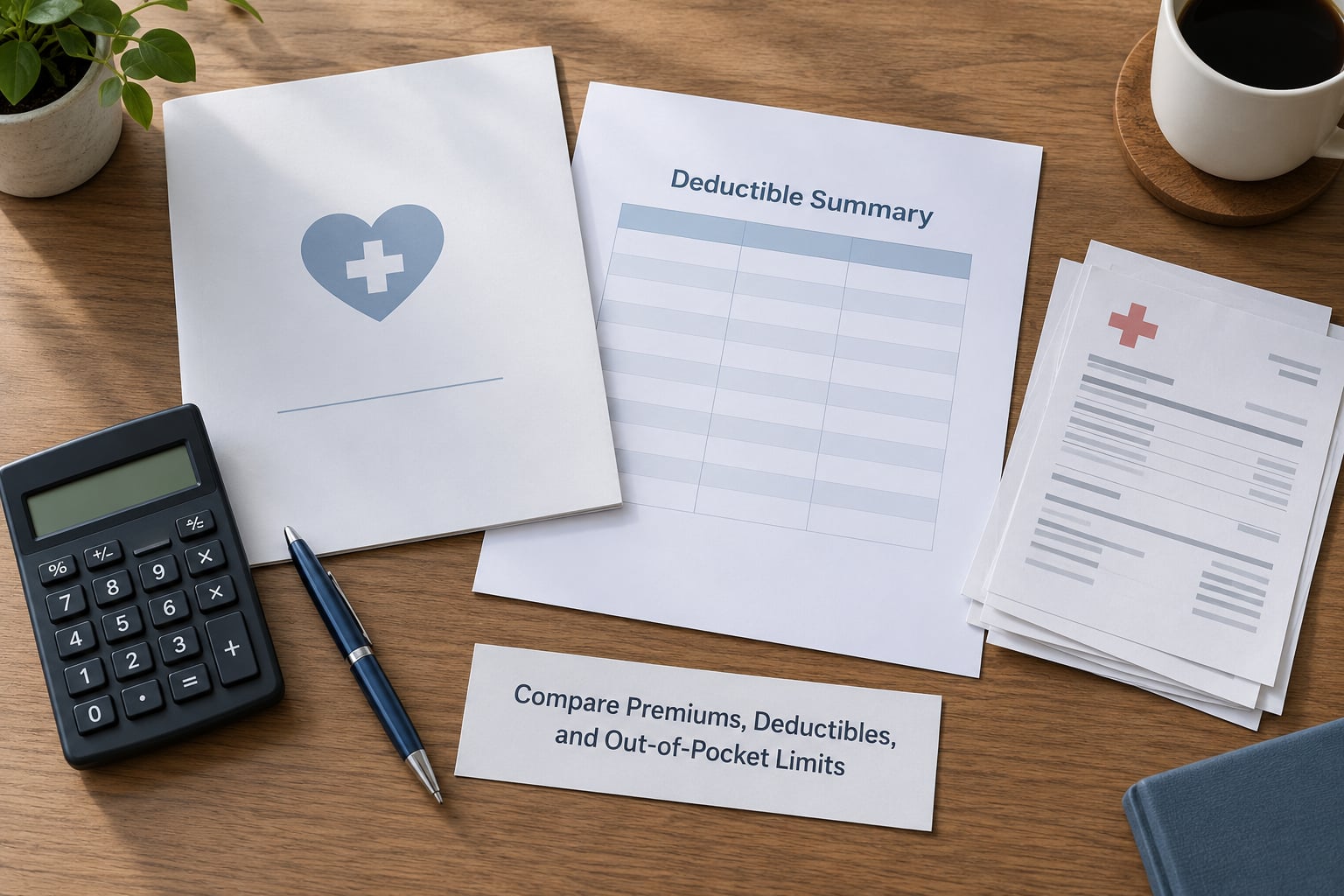 Compare Premiums, Deductibles, and Out-of-Pocket Limits