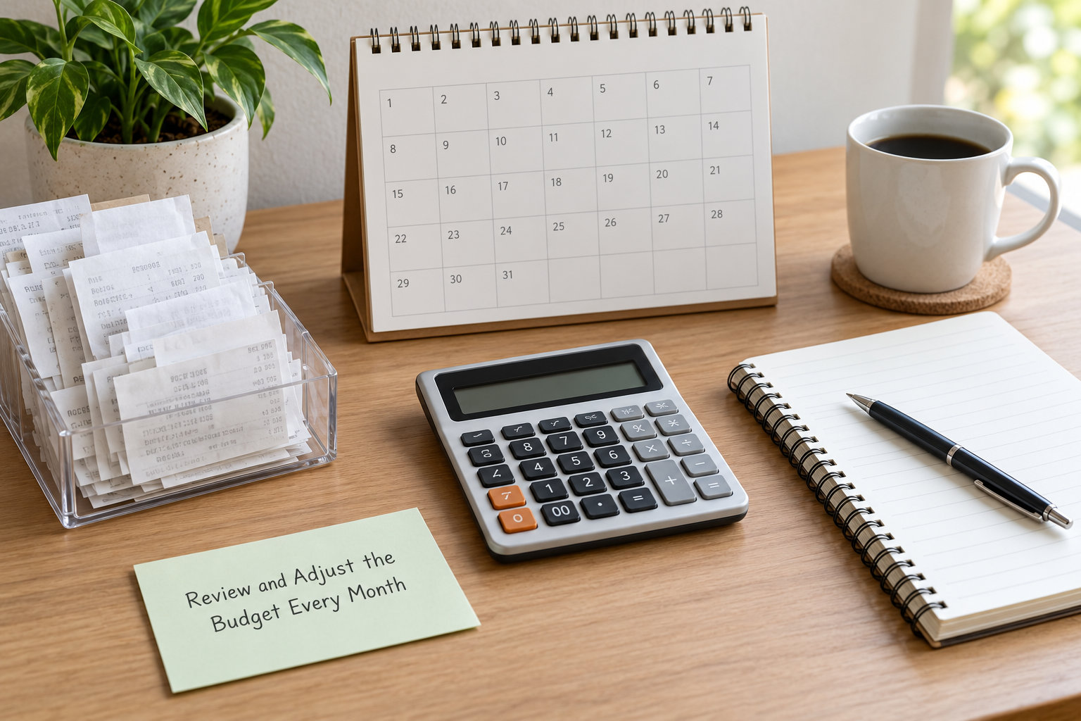 Review and Adjust the Budget Every Month