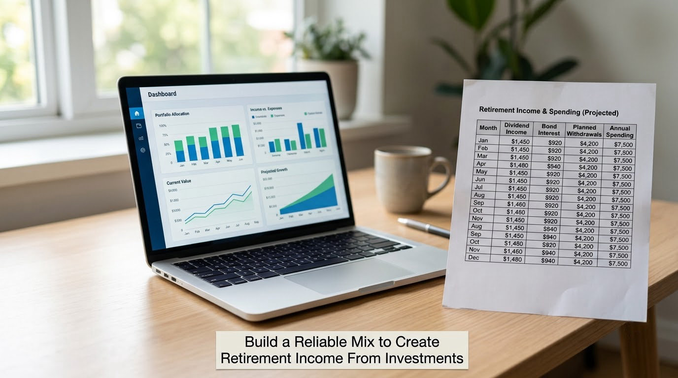 Build a Reliable Mix to Create Retirement Income From Investments