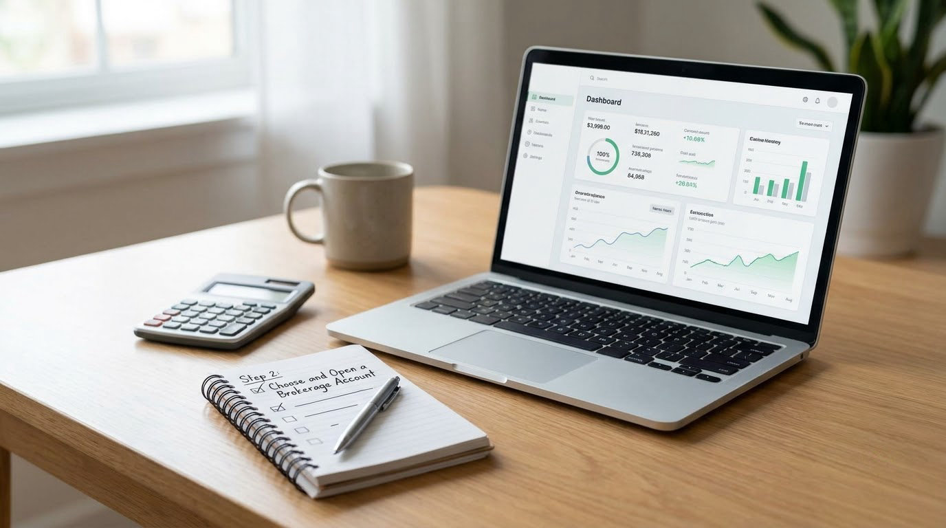 Step 2: Choose and Open a Brokerage Account