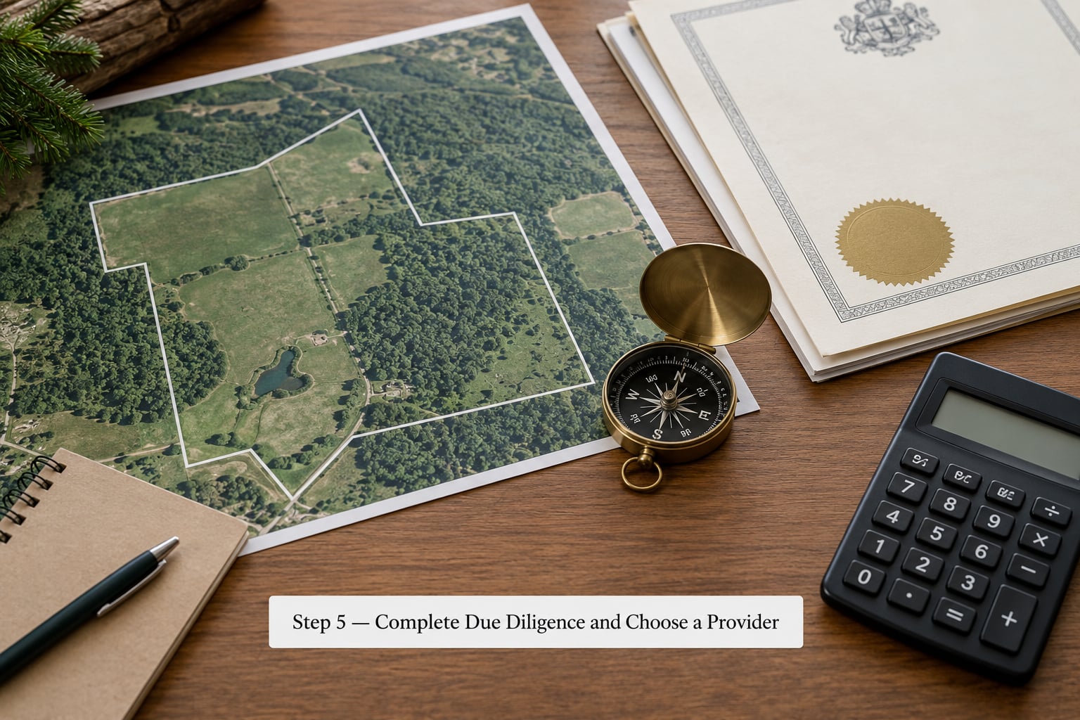 Step 5 — Complete Due Diligence and Choose a Provider