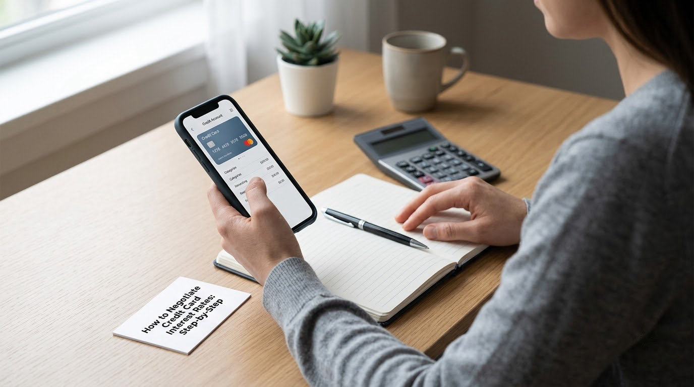 How to Negotiate Credit Card Interest Rates: Step-by-Step
