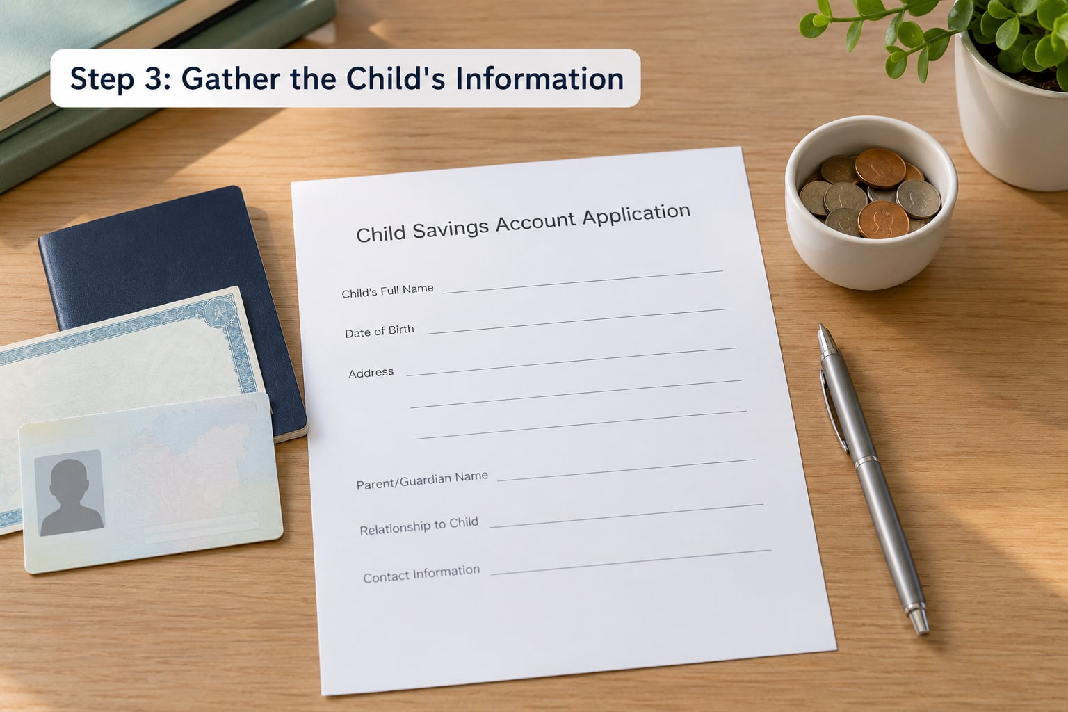 Step 3: Gather the Child's Information