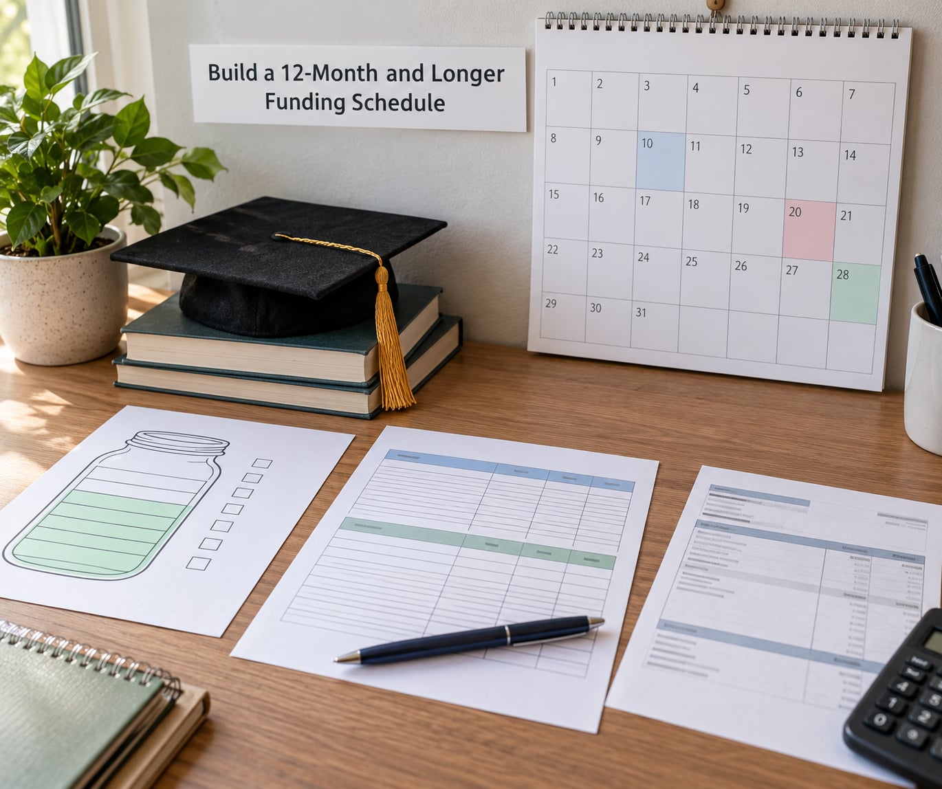 Build a 12-Month and Longer Funding Schedule