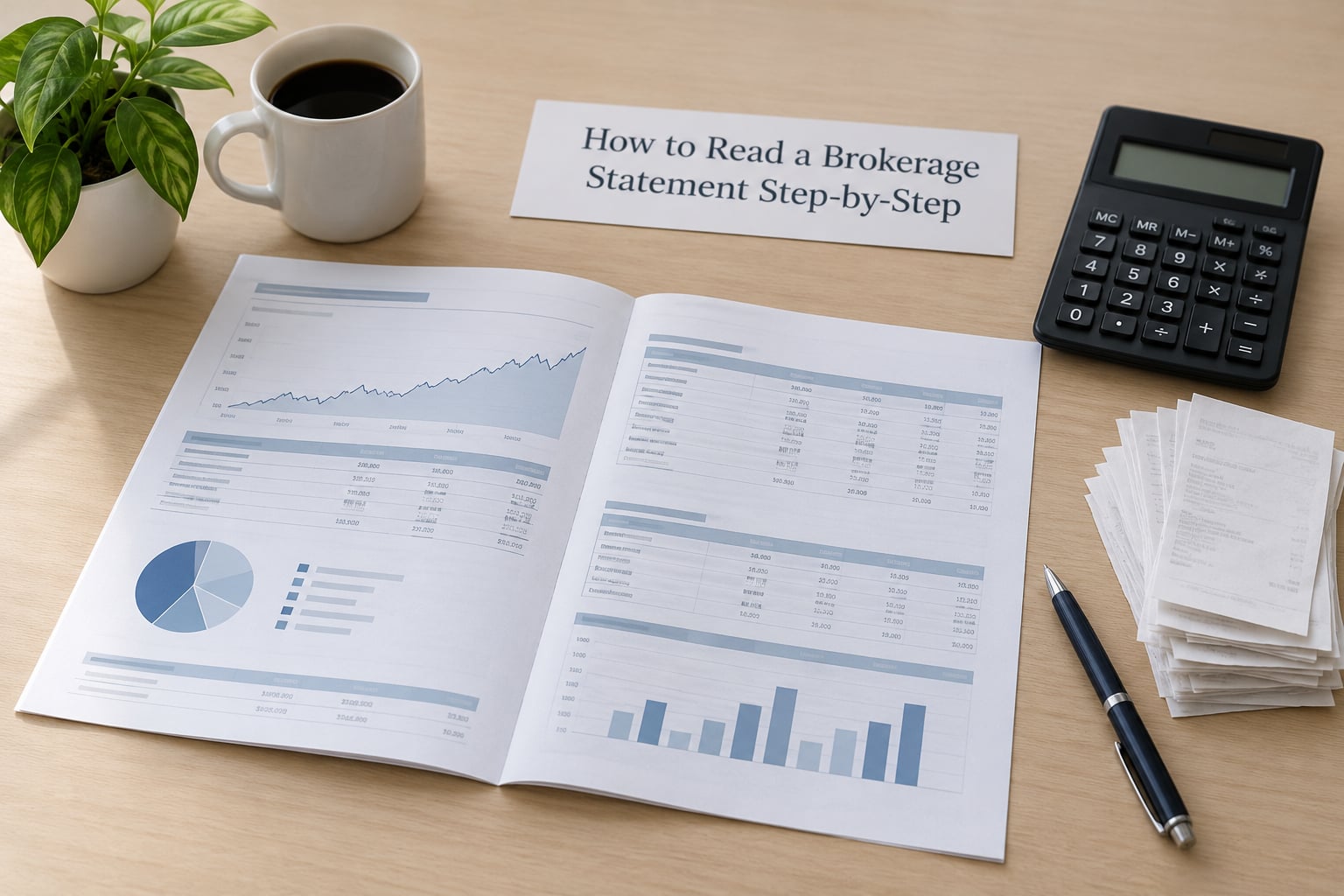 How to Read a Brokerage Statement Step-by-Step
