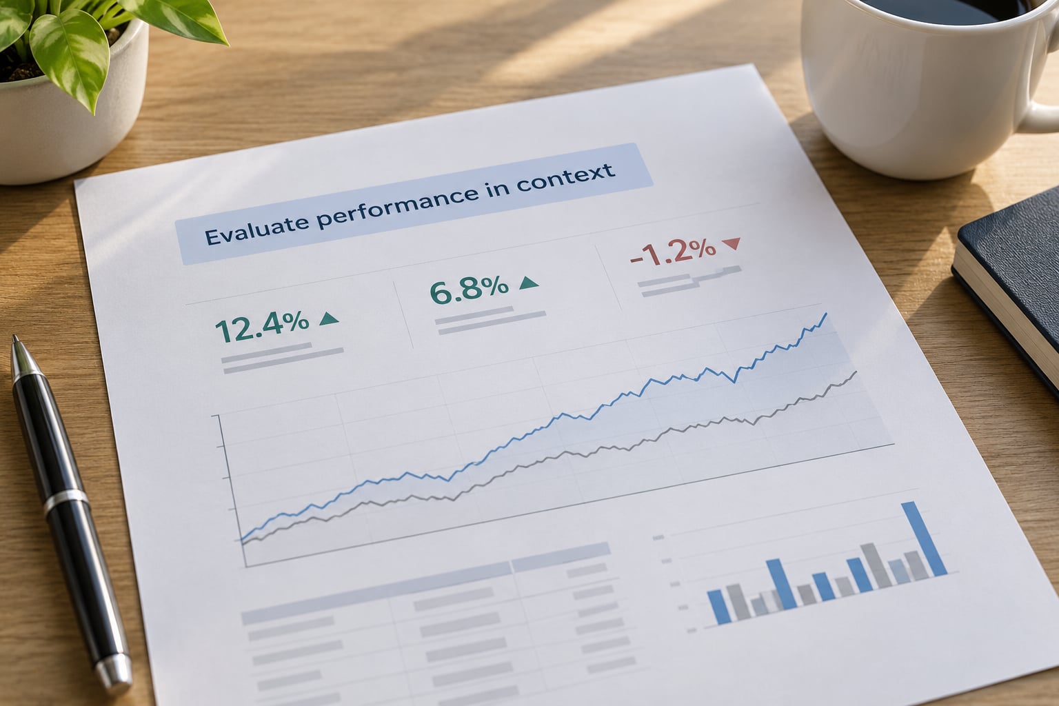 Evaluate performance in context