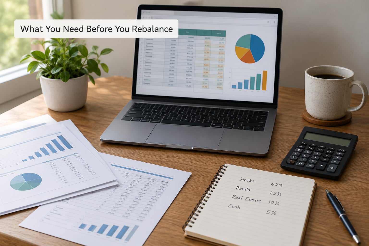 What You Need Before You Rebalance
