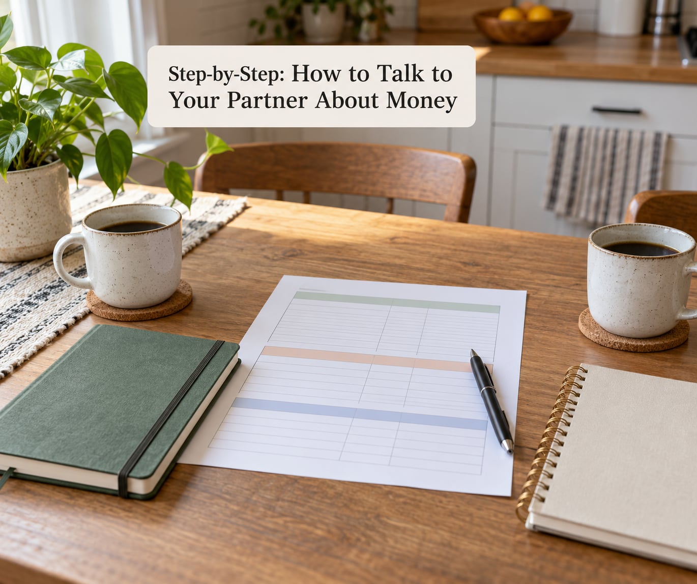 Step-by-Step: How to Talk to Your Partner About Money