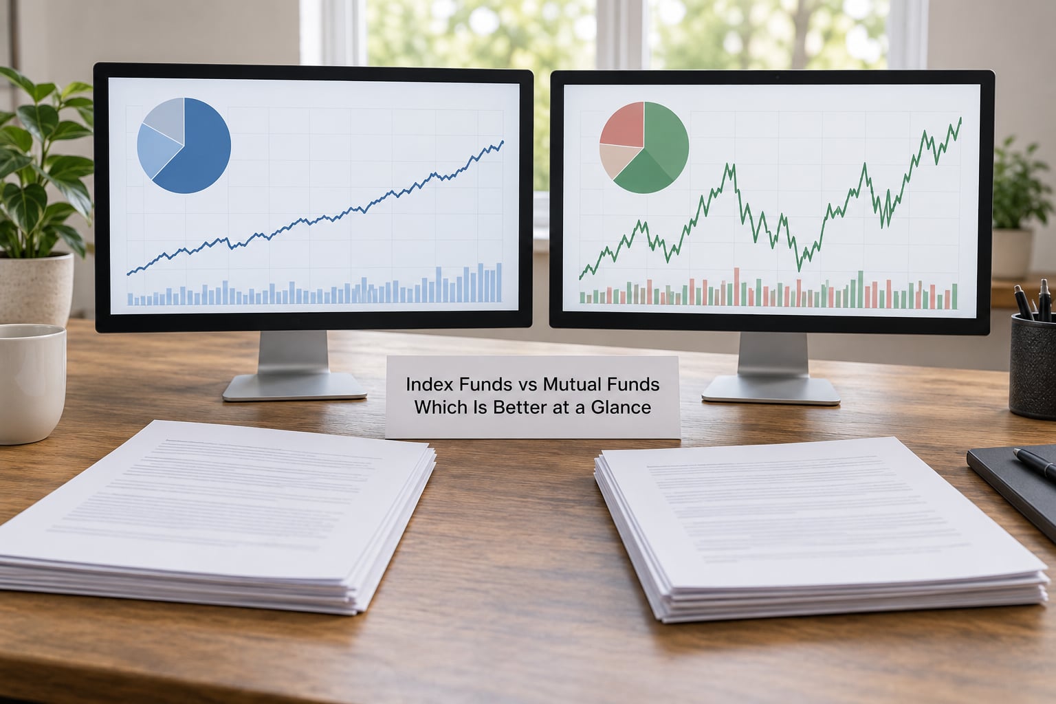 Index Funds vs Mutual Funds Which Is Better at a Glance