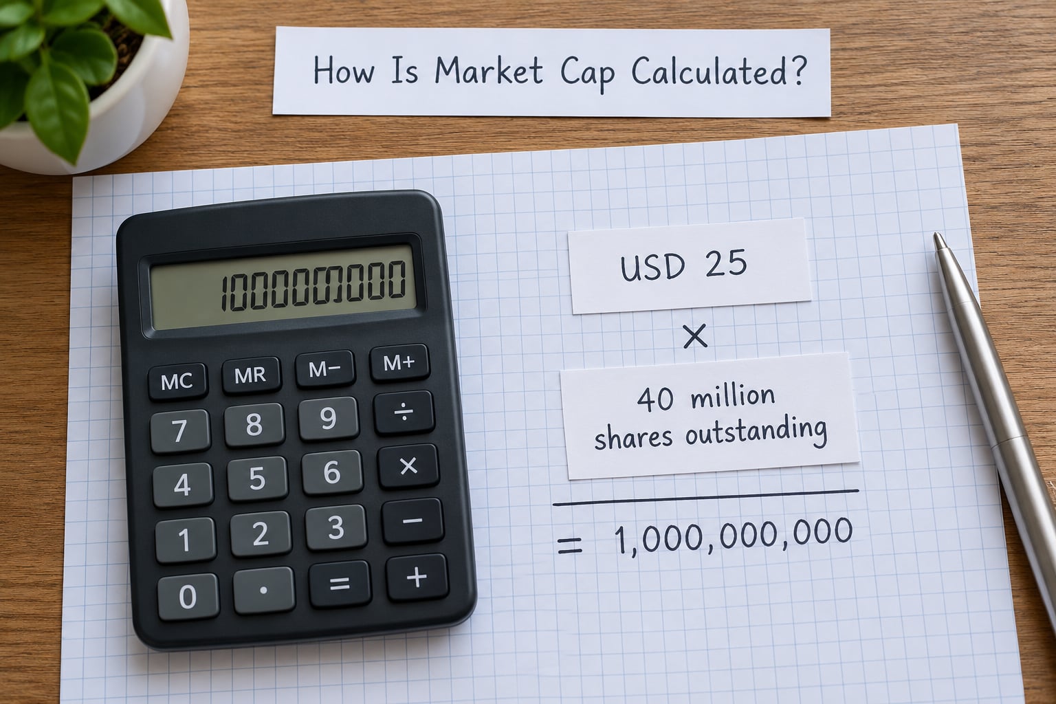 How Is Market Cap Calculated?