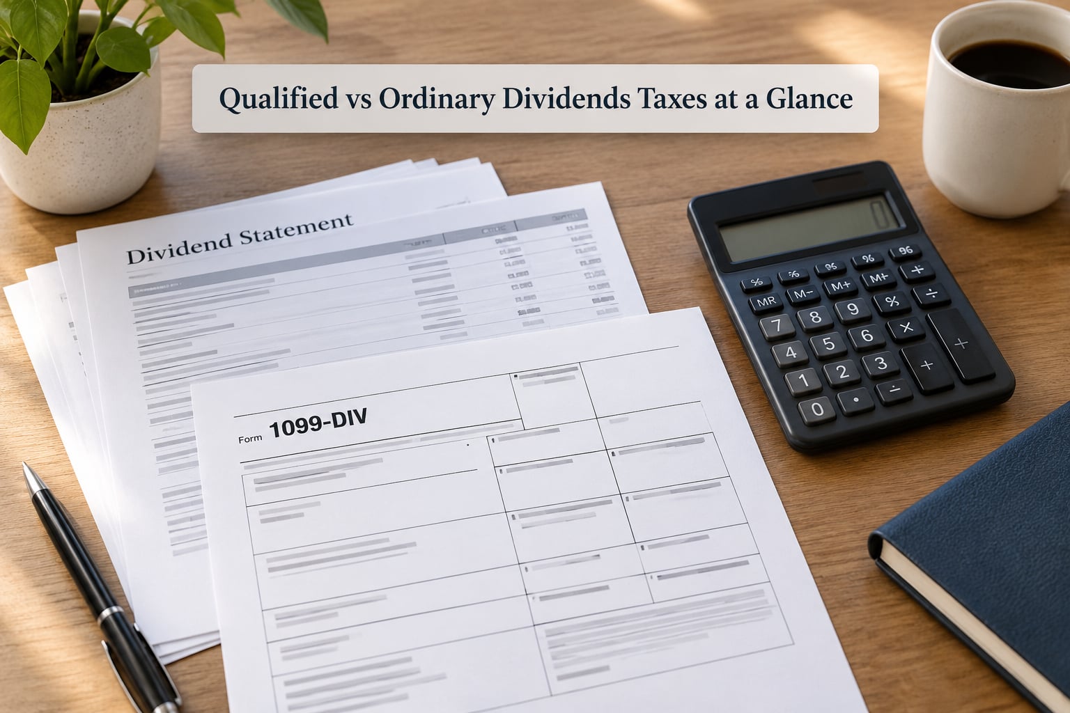 Qualified vs Ordinary Dividends Taxes at a Glance
