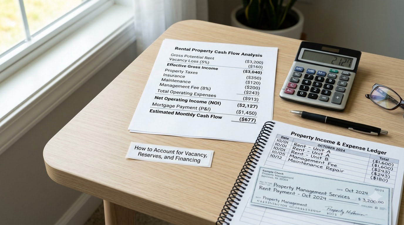 How to Account for Vacancy, Reserves, and Financing
