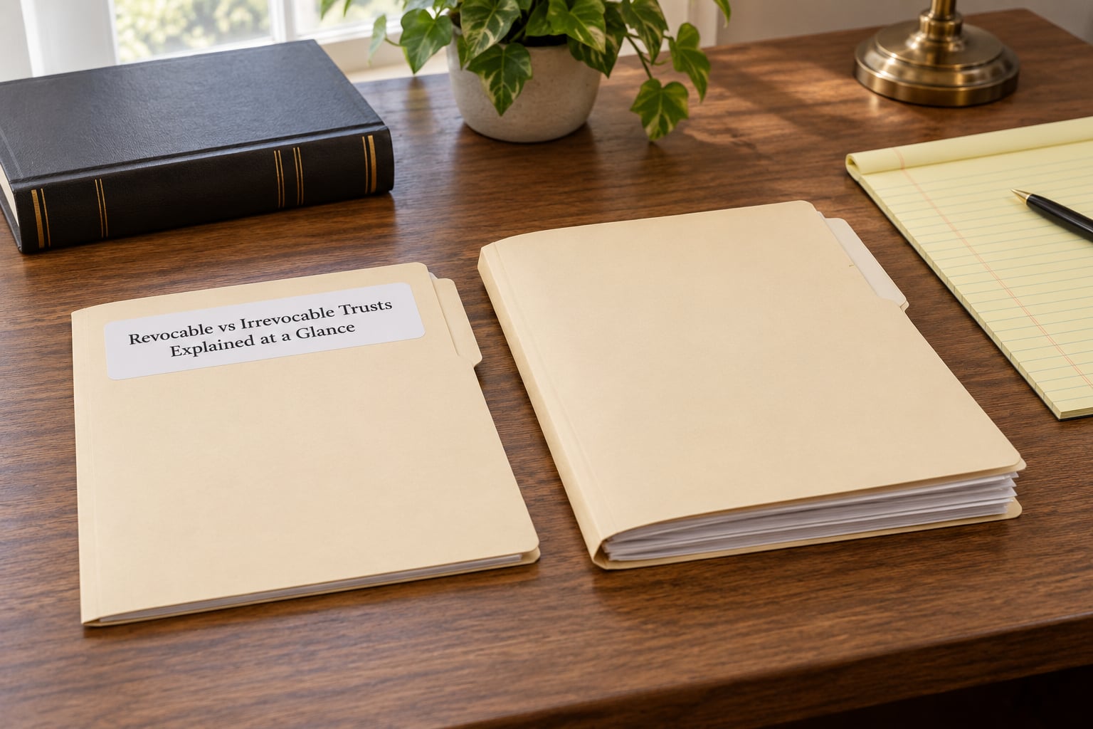 Revocable vs Irrevocable Trusts Explained at a Glance