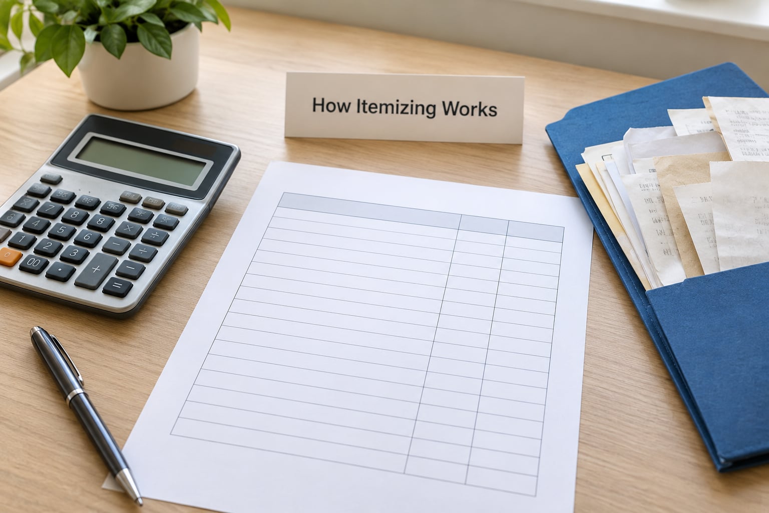 How Itemizing Works