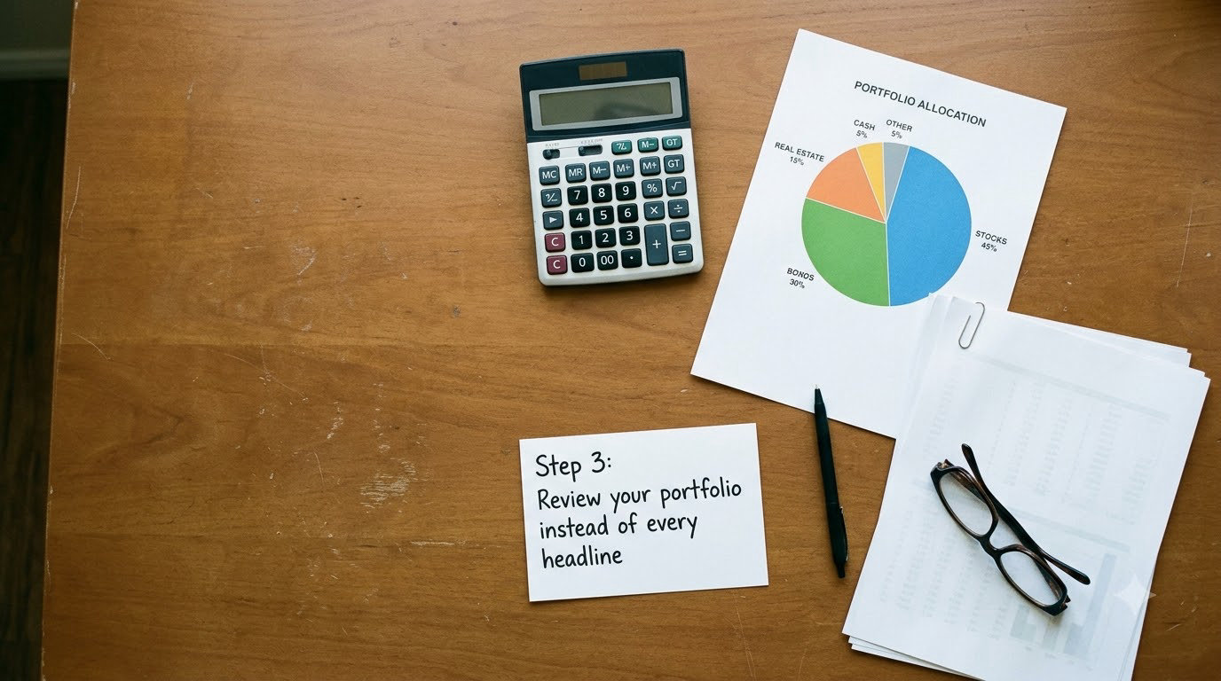 Step 3: Review your portfolio instead of every headline